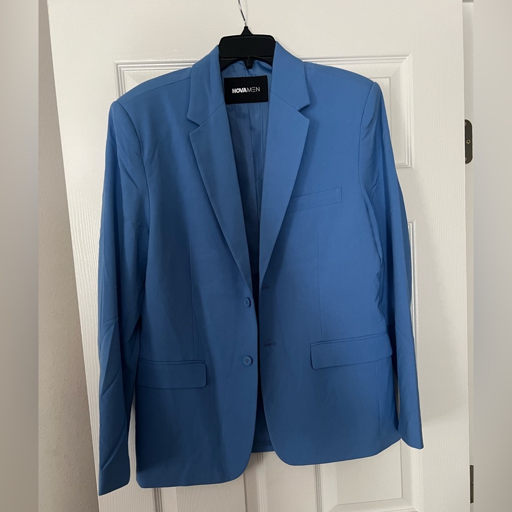 Fashion Nova Bold Blue Men's Blazer